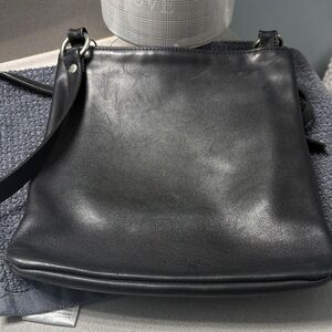 Coach gloved tanned leather crossbody